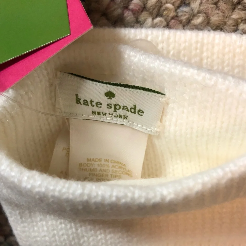 🆕 kate spade ny ♠️ Spade Gloves Cream